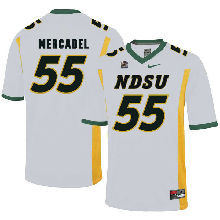 North Dakota State Bison 55 Aaron Mercadel White College Football Jersey Dzhi,We sell and wholesale North Dakota State Bison 55 Aaron Mercadel White College Football Jersey Dzhi on line form chian!